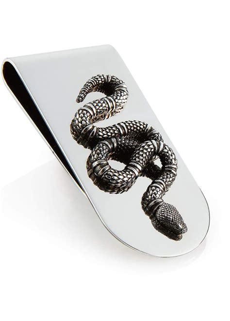 gucci cash clip|Gucci money clip snake.